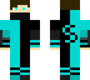 s blue & black