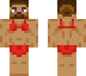 steve in a bikini