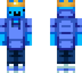 blue smiley gamerman (hive style)