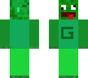 green rf w clothes