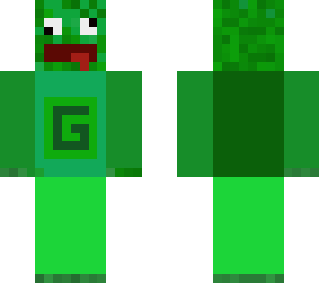 green rf w clothes
