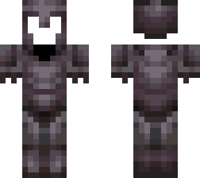 netherite armor (invisible base)