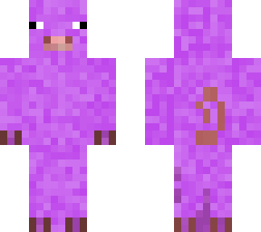 purple piggy