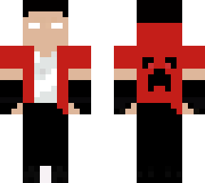 red outfit herobrine