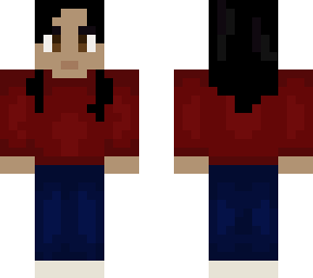 red sweater