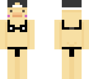 duck in a bikini