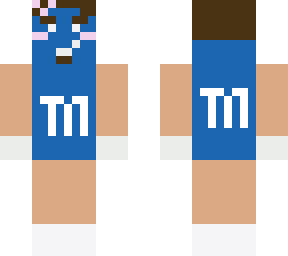 blue m&m