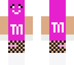 pink m&m