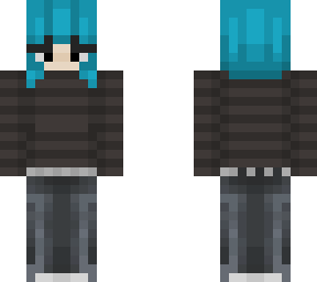slim blue