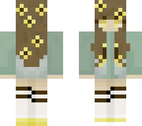 sunflower. sage green. cottagecore. female.