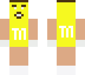 yellow m&m