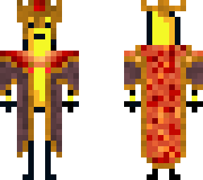 flaming banana king