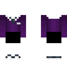 mr butters feminine minecraft 3rd year school uniform