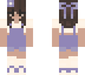 lilac flower girl