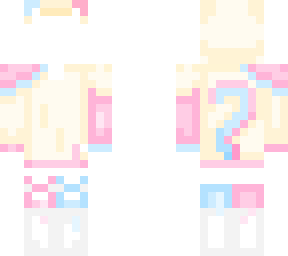 pink and blue cotton candy cat hoodie