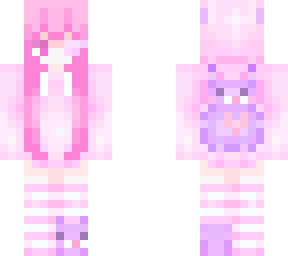 gummylucy skin in minecraft