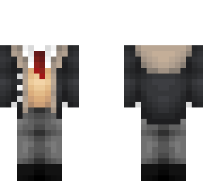 ob - college coat w/ hood & gray pants