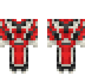 red clickety-clack armor