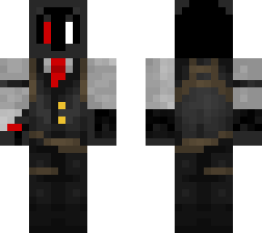 virus mouse with suit (red)
