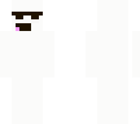 white blob