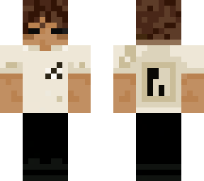 beige tee skater boy