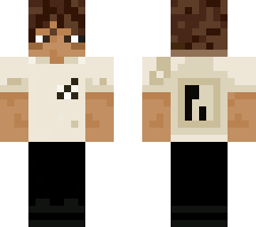 beige tee skater boy