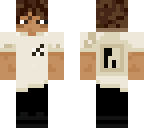 beige tee skater boy