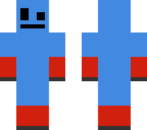 blue and red stickbot