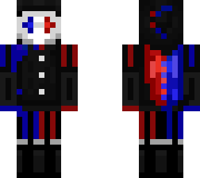 blue n red clownpierce