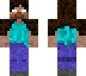 detailed herobrine with hood