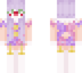 matching flower skin - lily of the valley clown