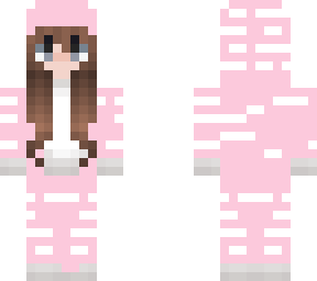 pink and white tiger girl