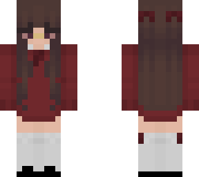 red sweater w/glasses
