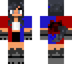 aphmau and  ein's kid but if they were werewolfs (ultima  version) (fixed)