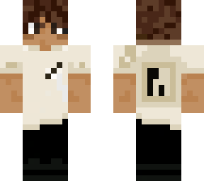 beige tee skater boy