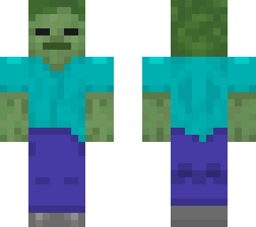 clean shaven zombie