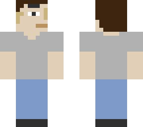 cursed looking man