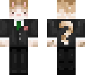 logan gatito con traje