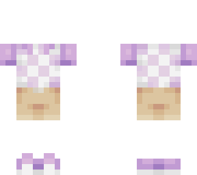 checkered vest ob 1.1 purple