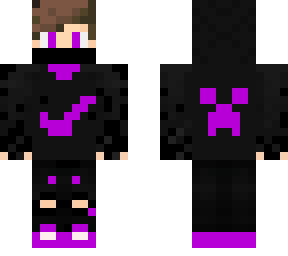 purple nike boy