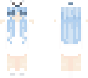 blue hair girl