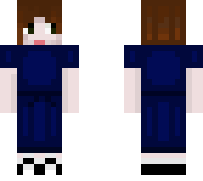 dark blue dress skin