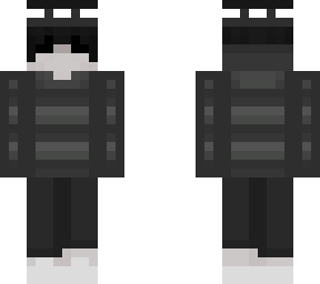 dark man (with gray sweater)