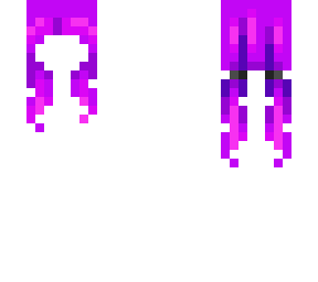 purple pigtails hair base