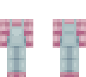 soft stripes and overalls ob 1.3 pink