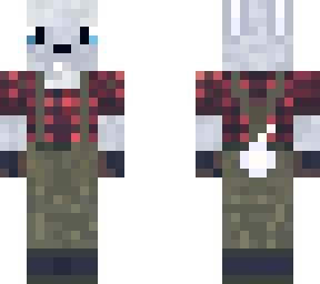 gray lumberjack rabbit