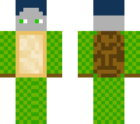 basti as a turtle