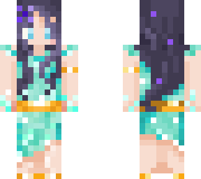 soft forest girl
