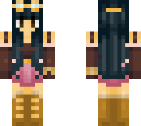 first skin! ?? pink steampunk??