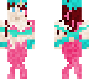 floral mermaid